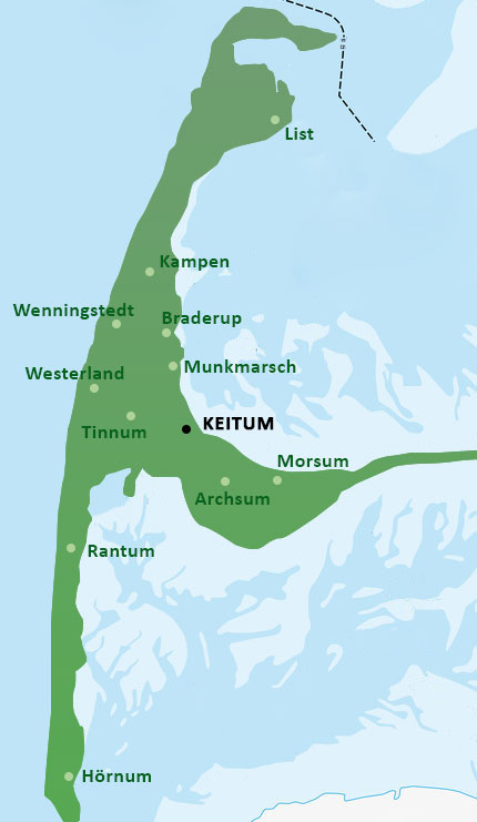Sylt Karte