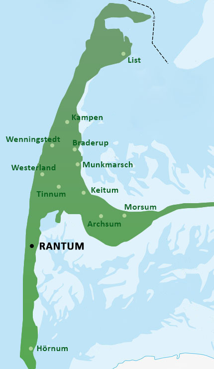 Rantum Karte